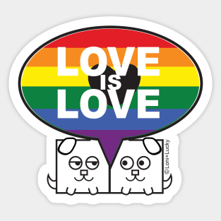 Love is Love Sticker